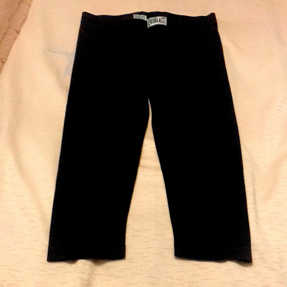 Everlast Capri Black Leggings